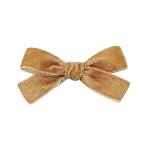 Multicolored Bow Velvet Hair Clips