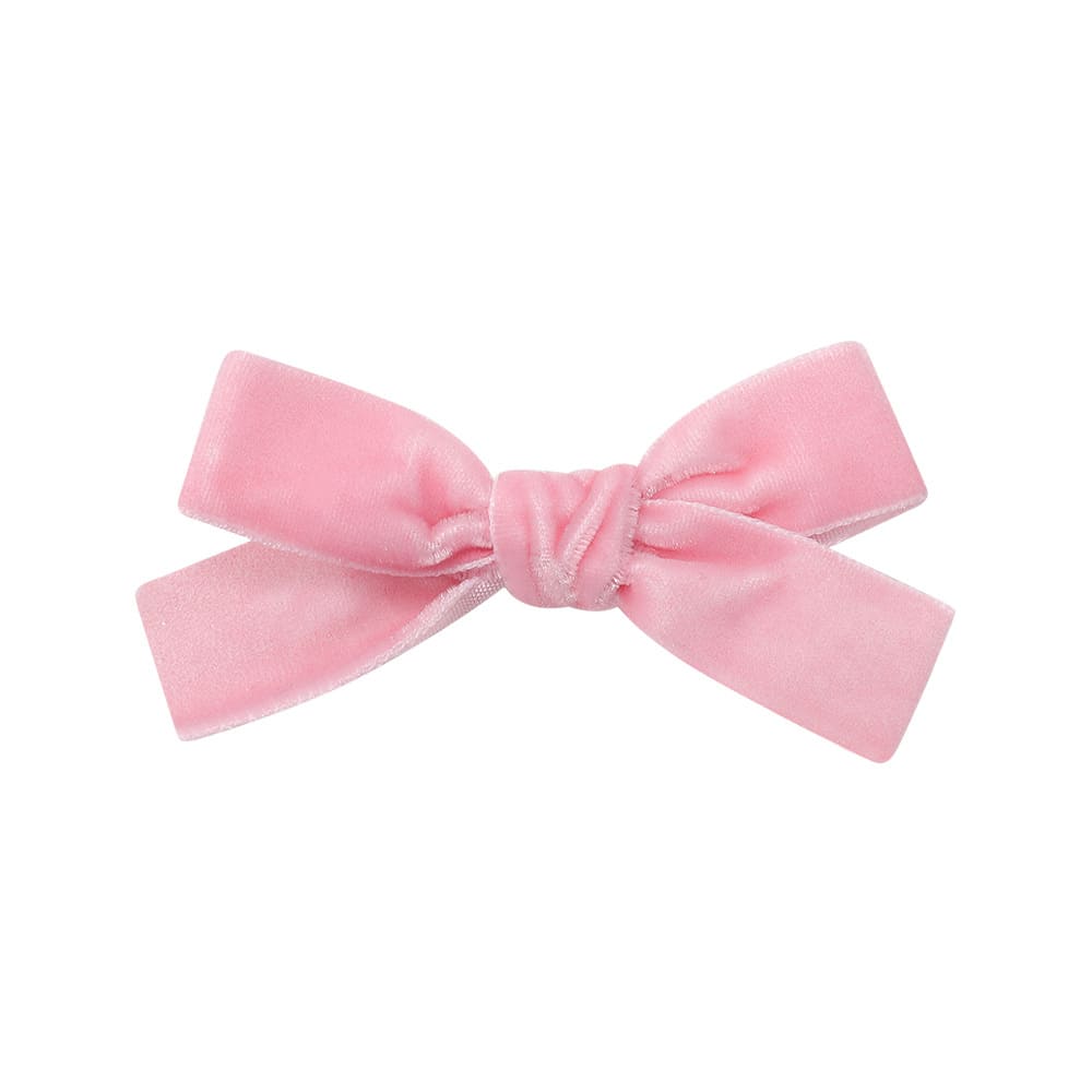Multicolored Bow Velvet Hair Clips