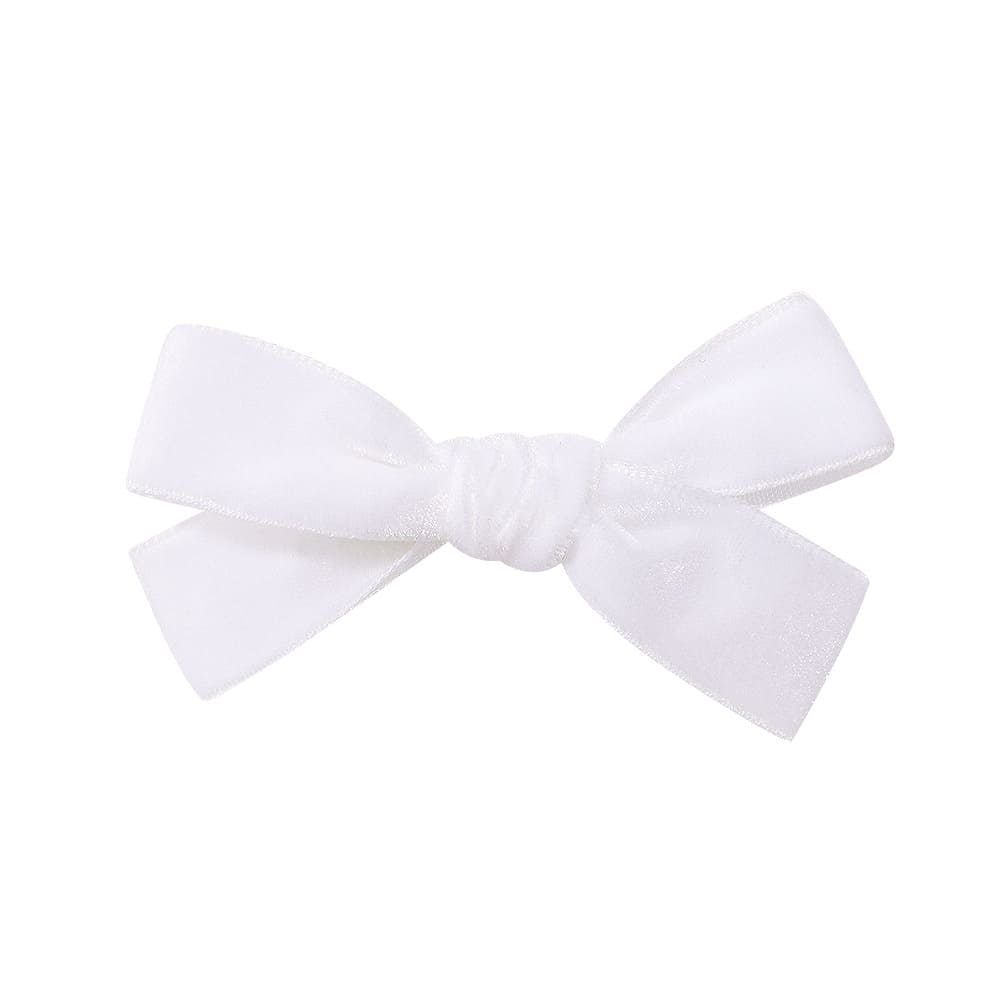 Multicolored Bow Velvet Hair Clips