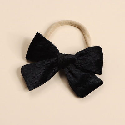 Soft Touch Velvet Baby Headbands