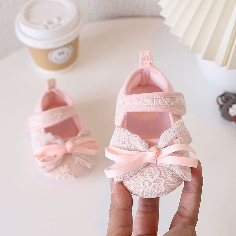 Pink Lace Ballerina