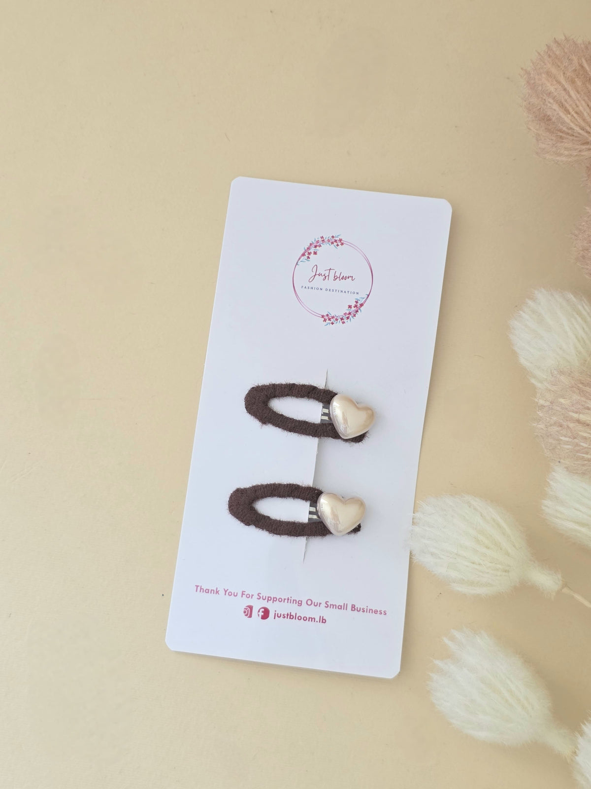 Heart Felt Snap Clips