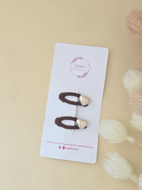 Heart Felt Snap Clips