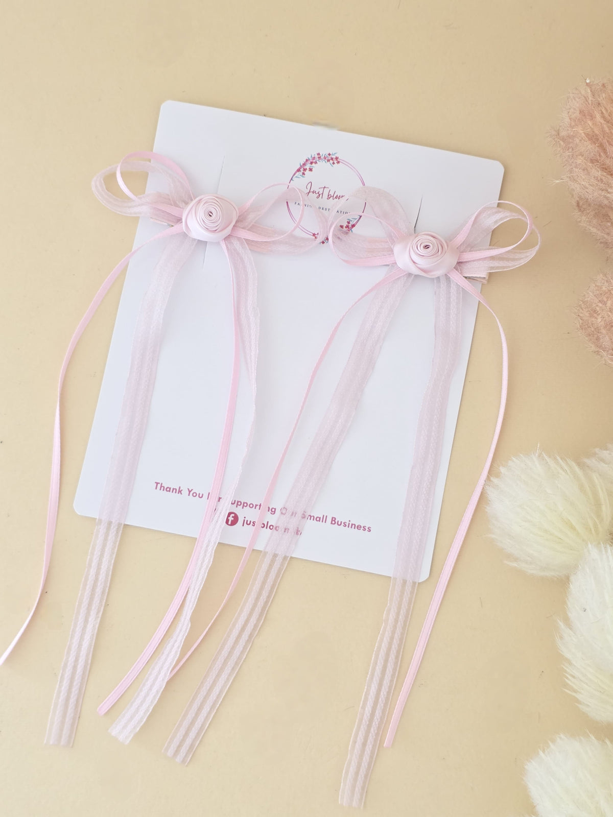 Whispering Blooms Hair Clips