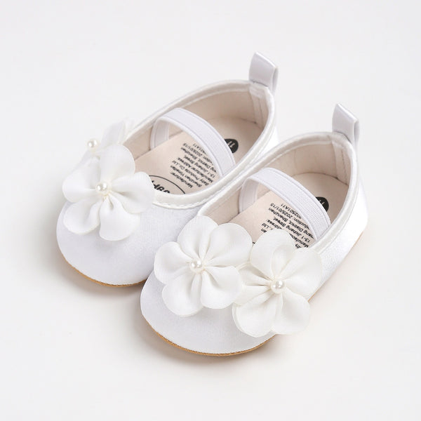 White Floral Ballerina