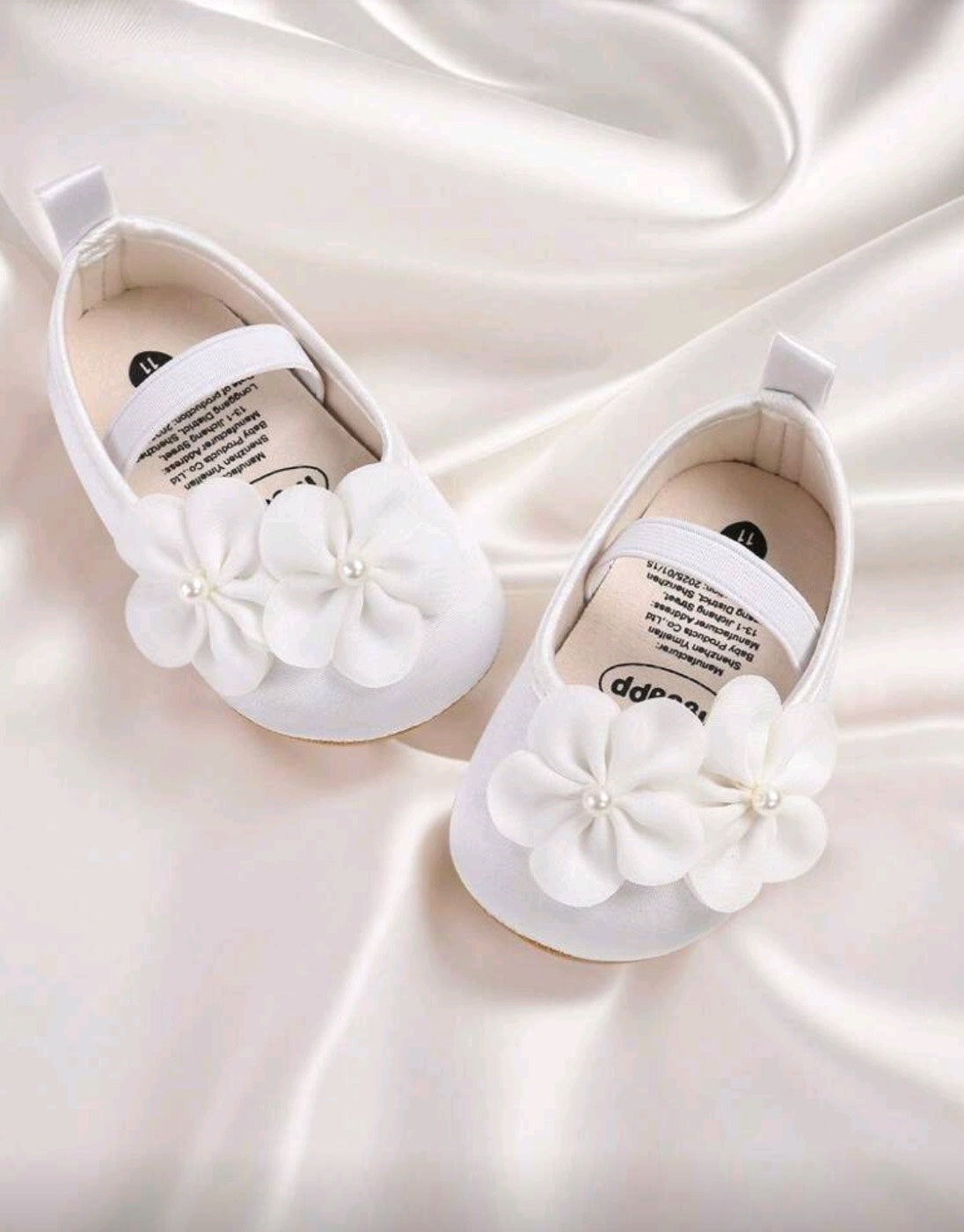 White Floral Ballerina