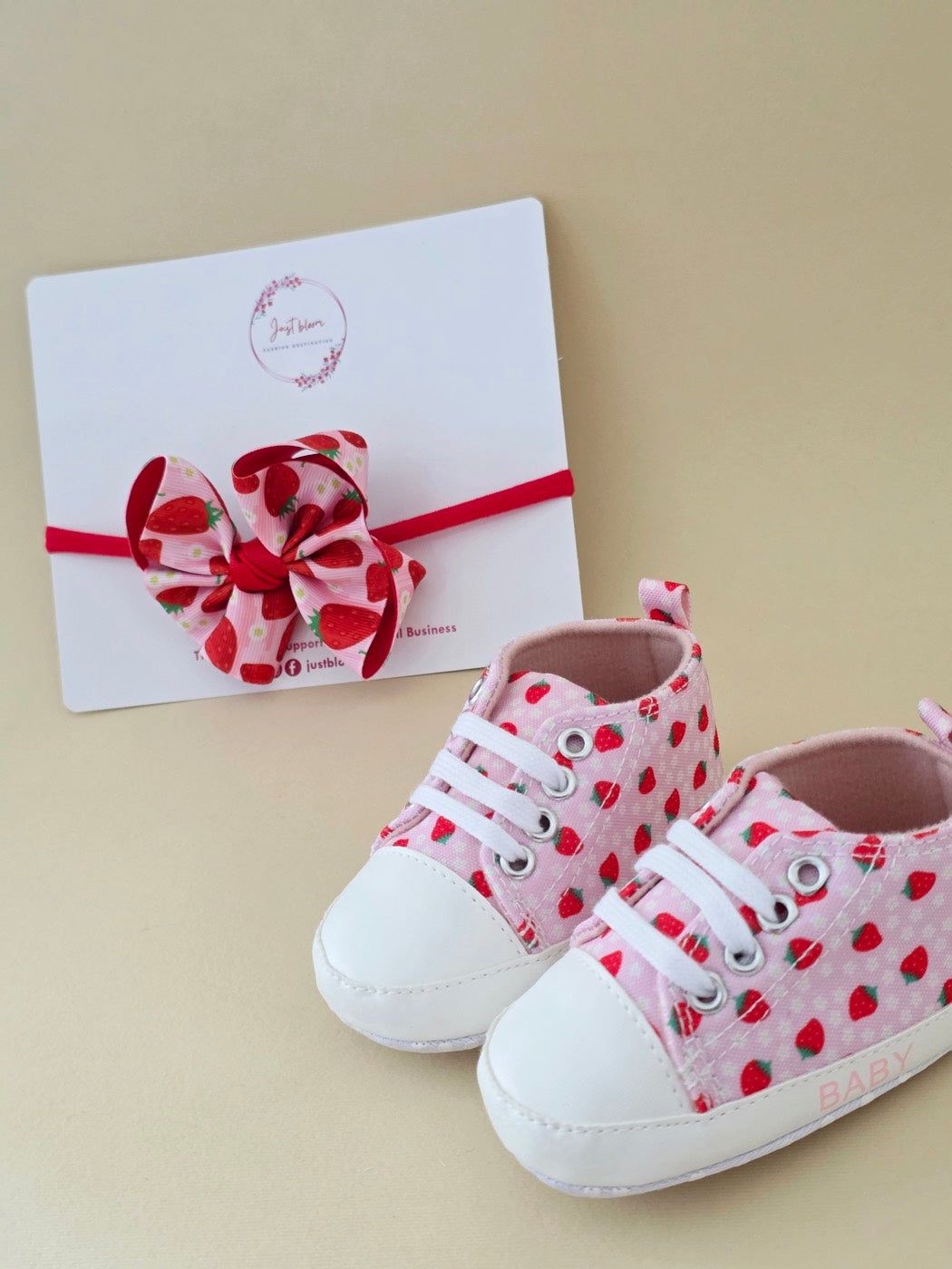 The strawberry kisses converse