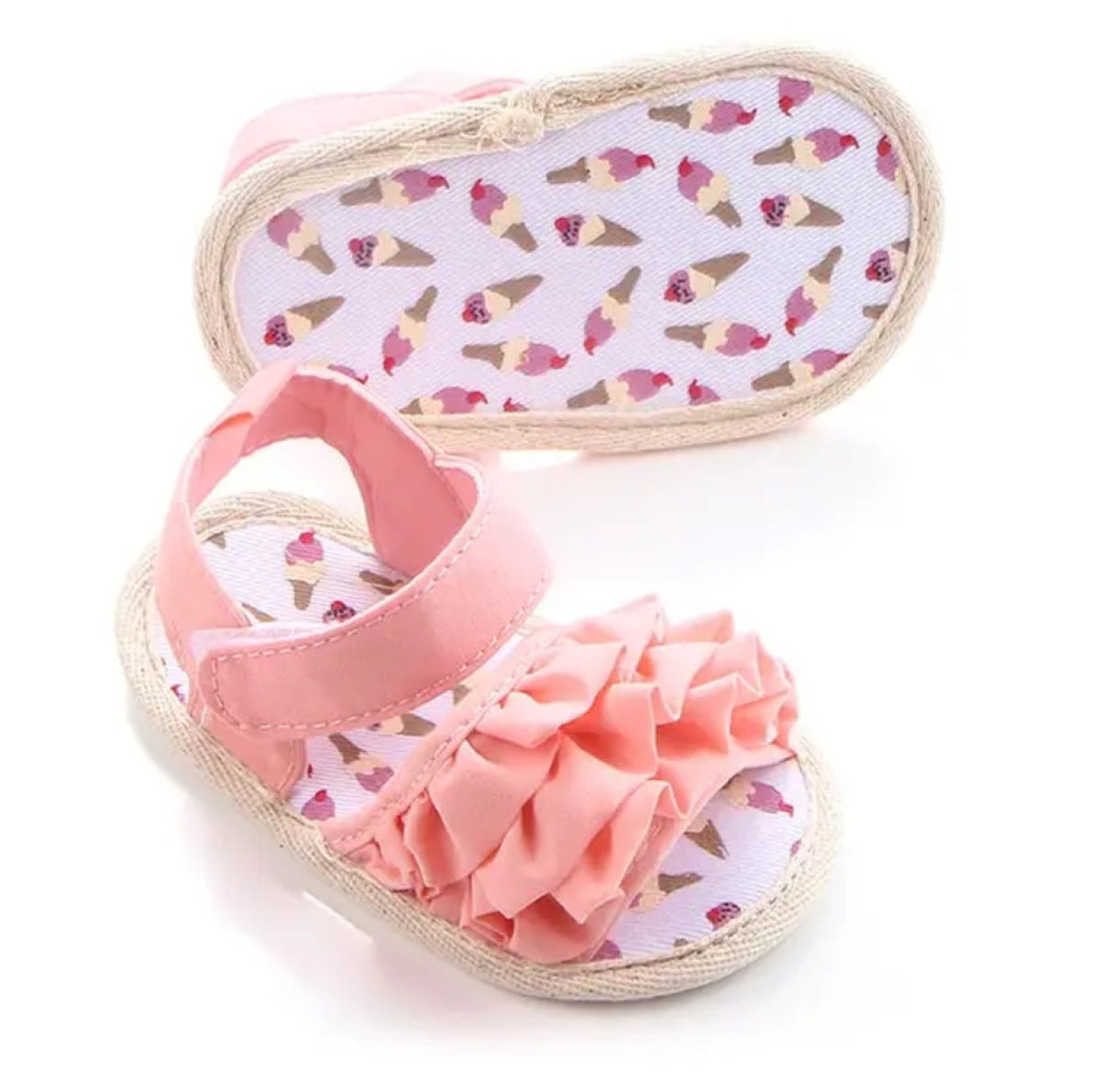 The Sweet Peony sandals