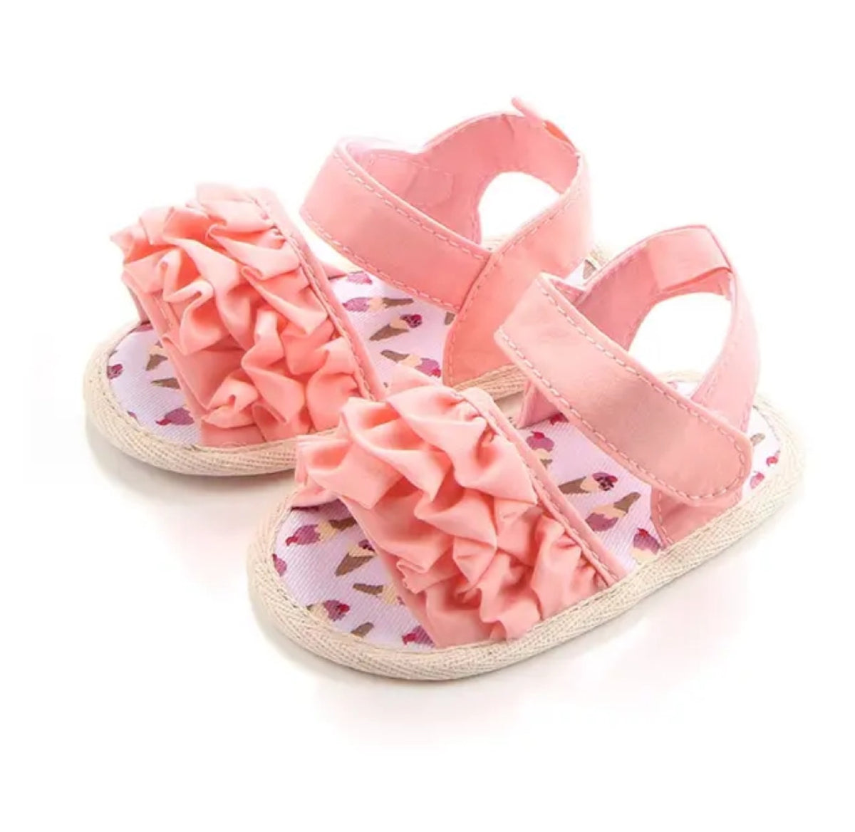 The Sweet Peony sandals