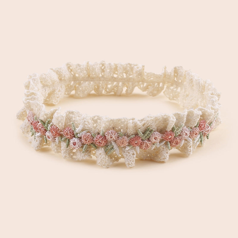 Offwhite thin baby headband Set