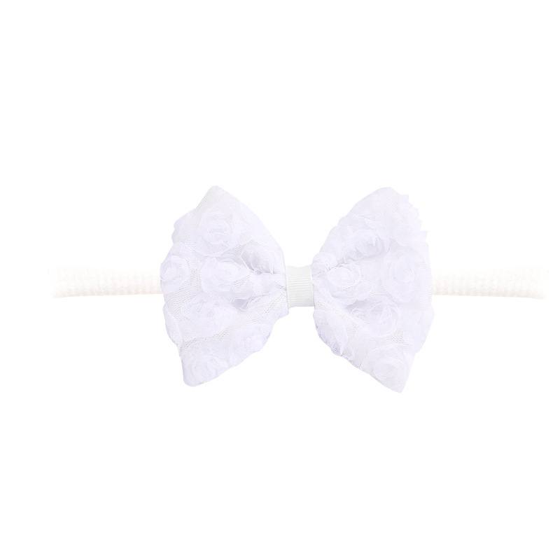 Lace Bow Baby Headband