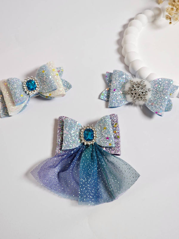 1pc Elsa/Frozen style Hair Clip