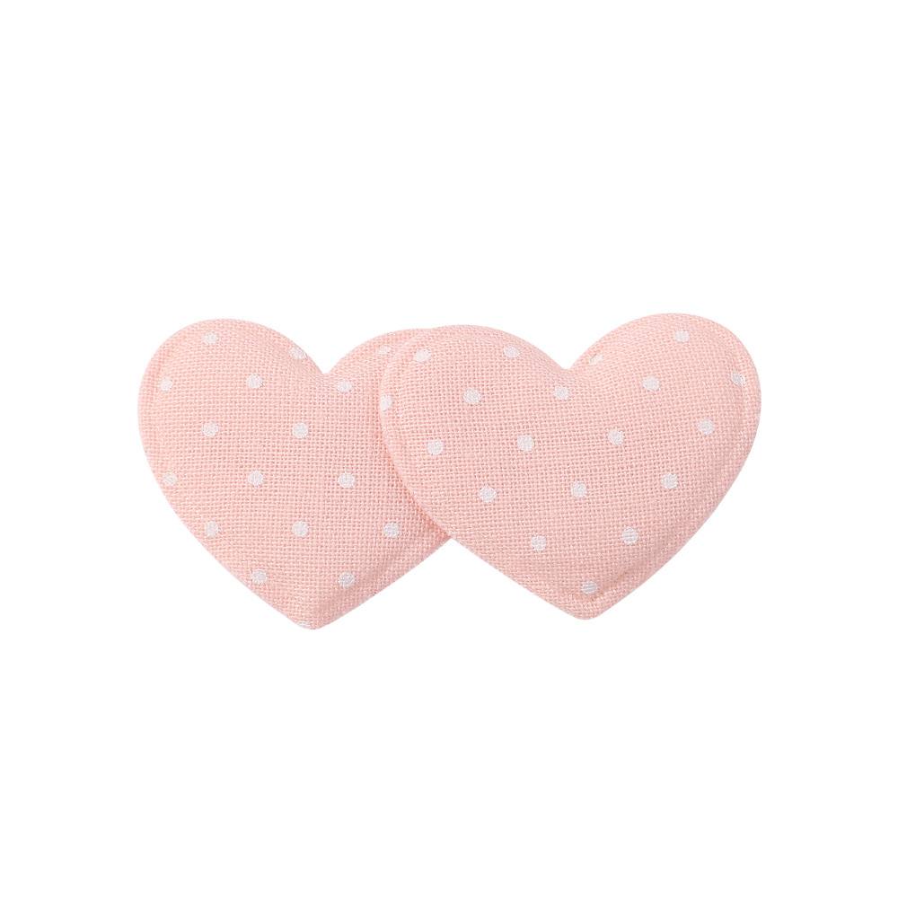 6pcs Heart Patterned Hair Clip Set