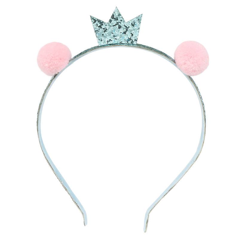 1pc Cute Princess PomPoms Head Band