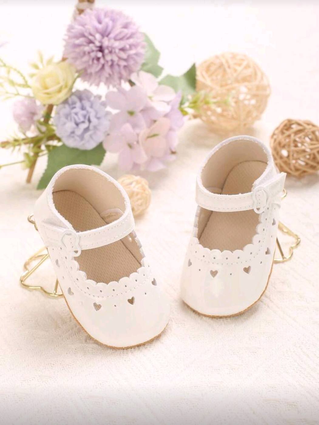 Soft White Newborn Baby Ballerina