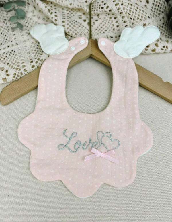 1PC Angelic Love Baby Bib