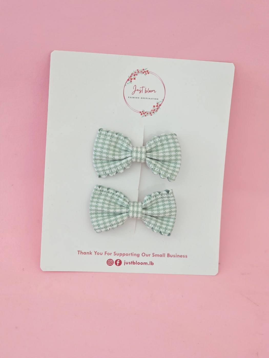 42pcs Squared Bow Hair Clip