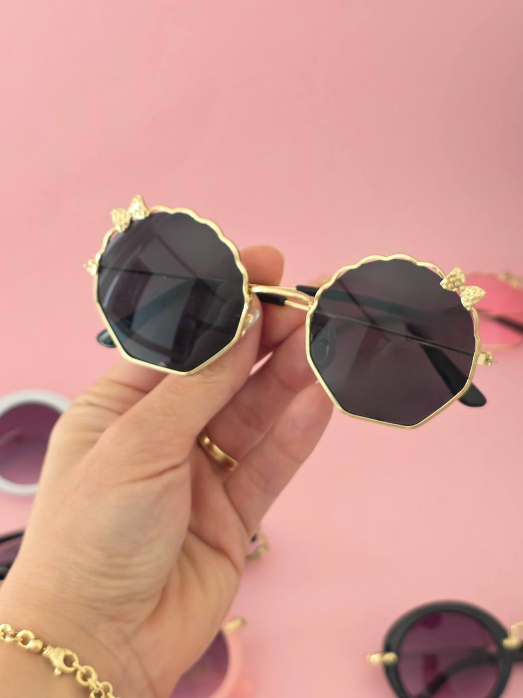 1pc Belka Bow Sunglasses