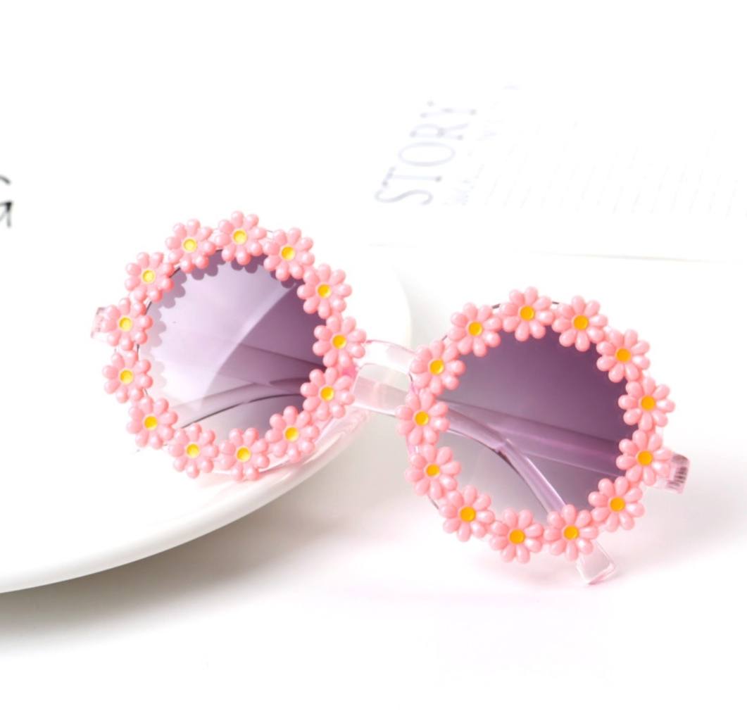 1pc Flowers Baby Sunglasses