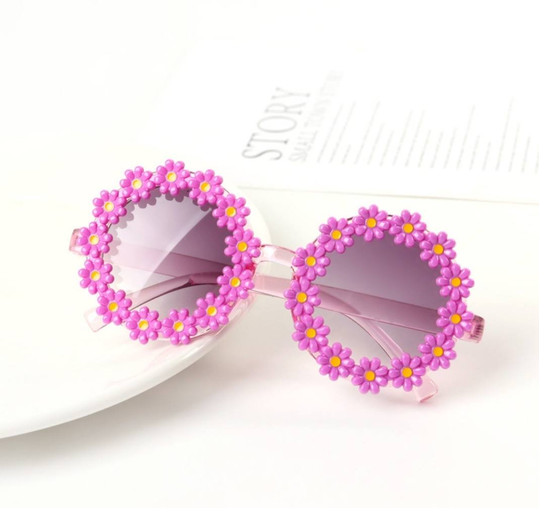 1pc Flowers Baby Sunglasses