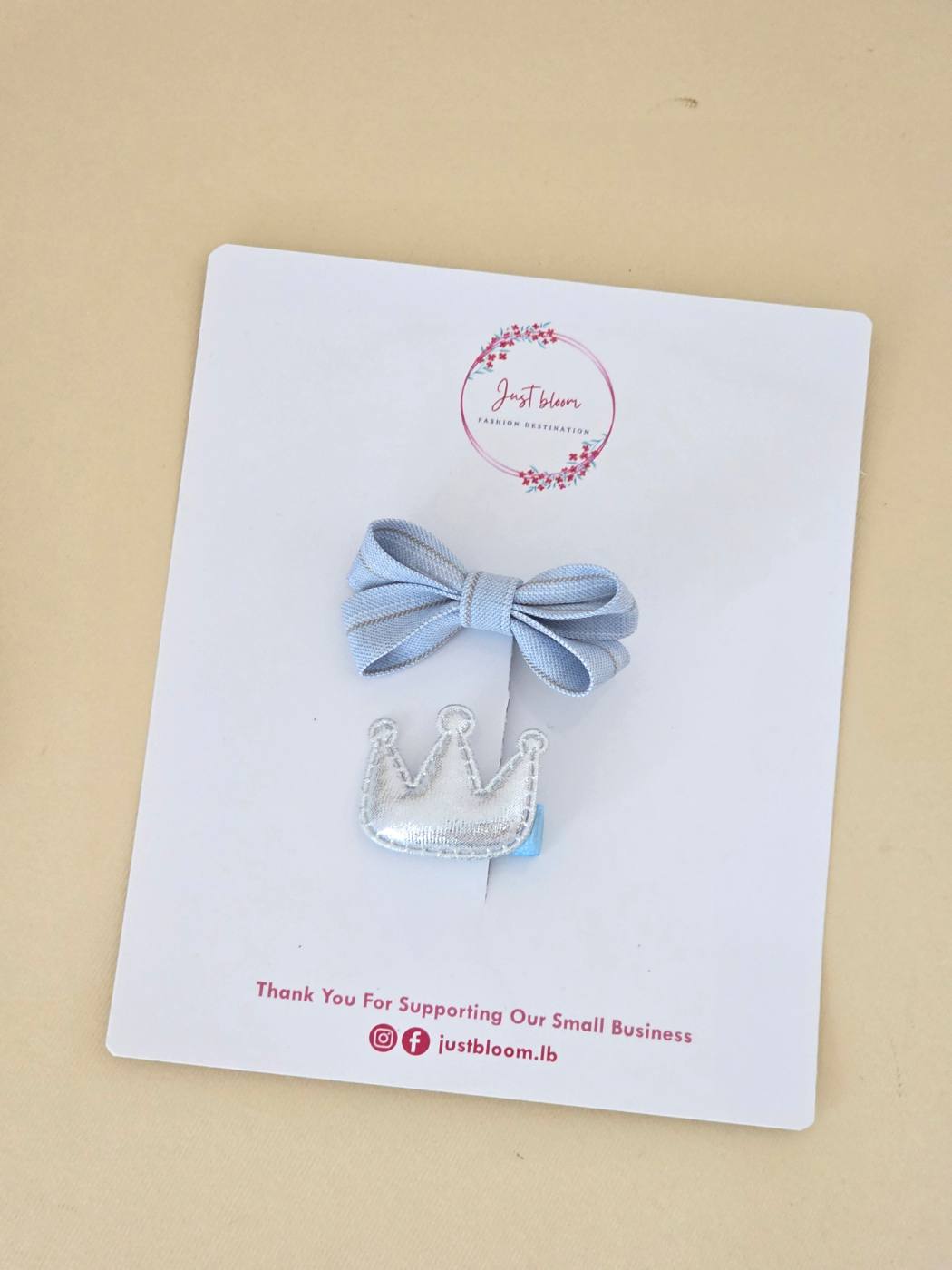 2pcs Little Majesty Hair Clip Set