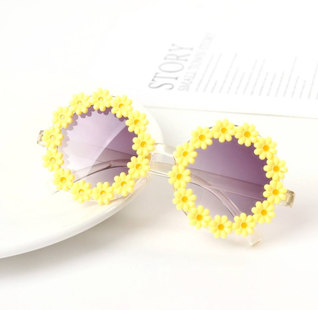 1pc Flowers Baby Sunglasses