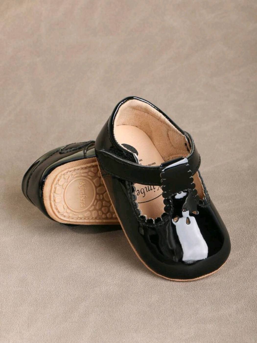 Shiny Black Newborn Ballerina