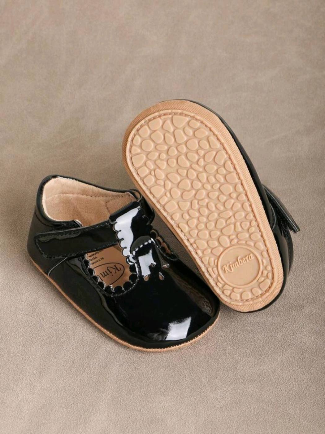 Shiny Black Newborn Ballerina