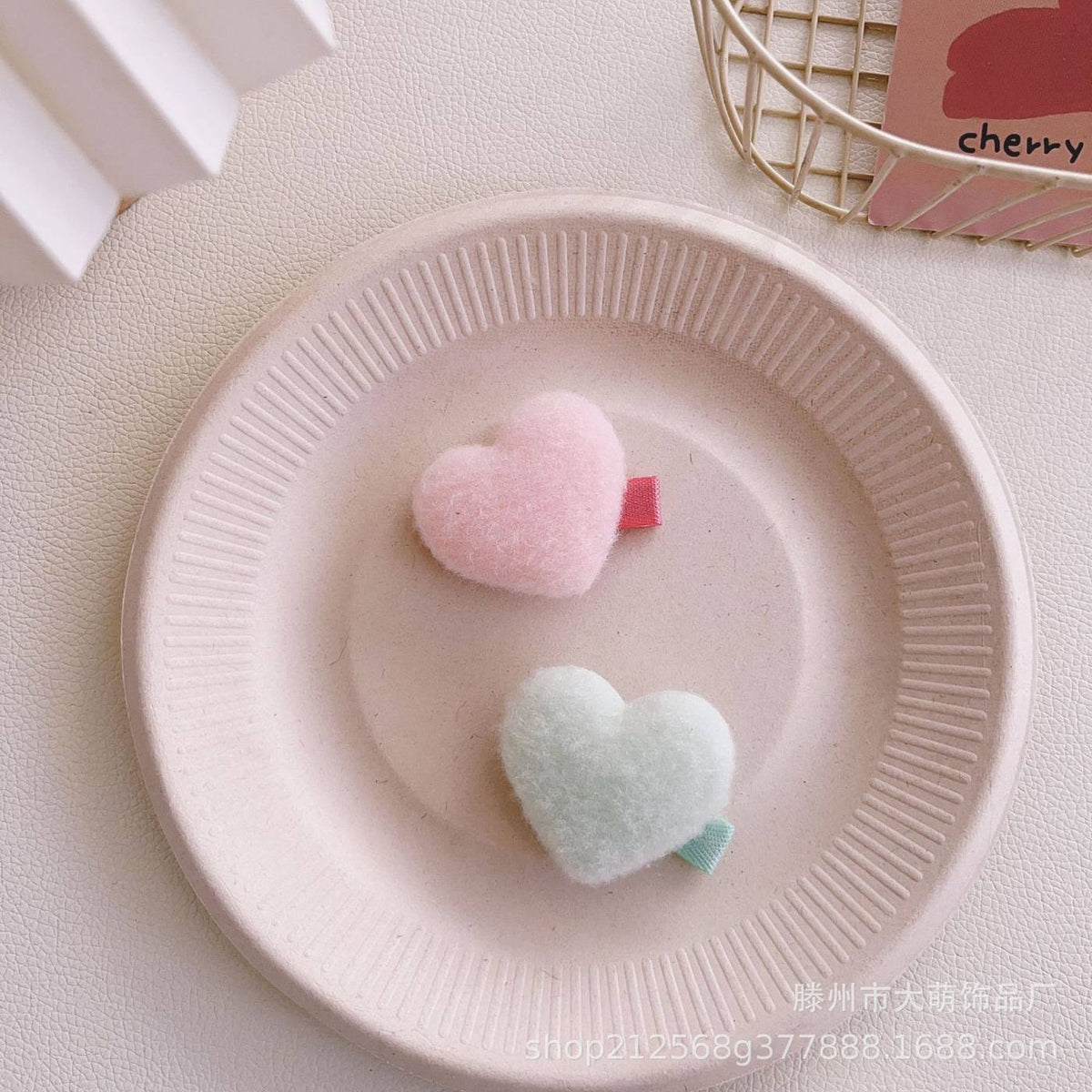 The Cloudy Hearts Hairclip Set