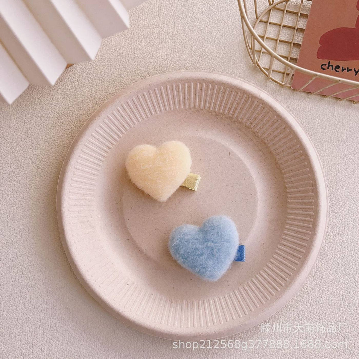 The Cloudy Hearts Hairclip Set