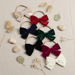Soft Touch Velvet Baby Headbands