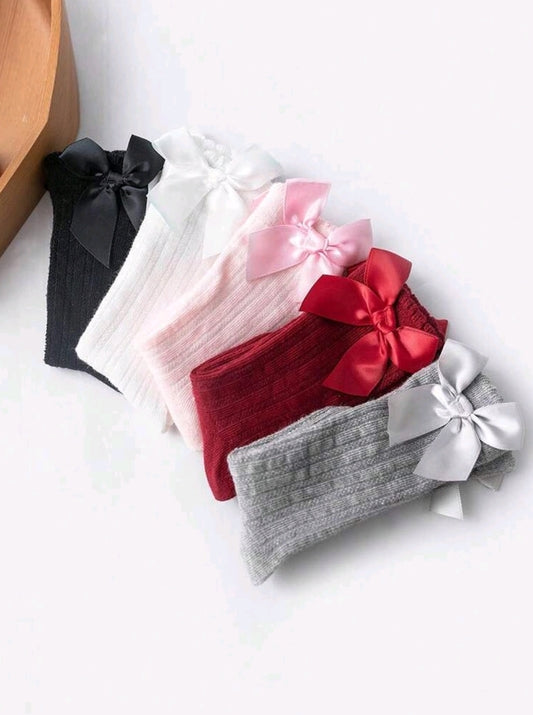 High Knee Cotton Baby Socks